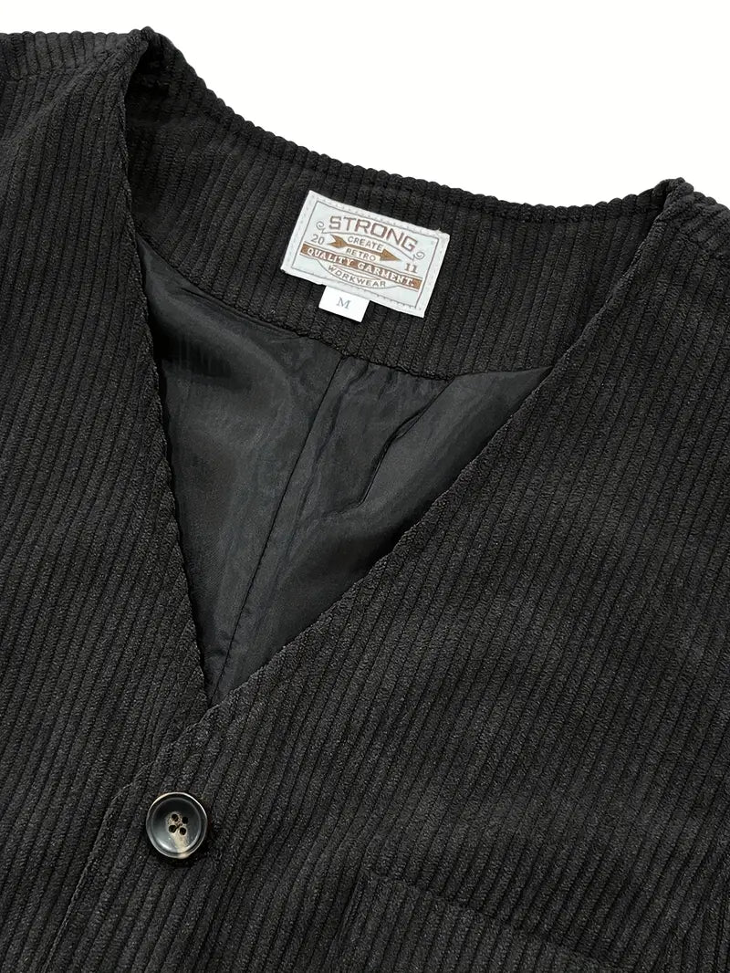 Verney™ | Elegantes Cord-Gilet