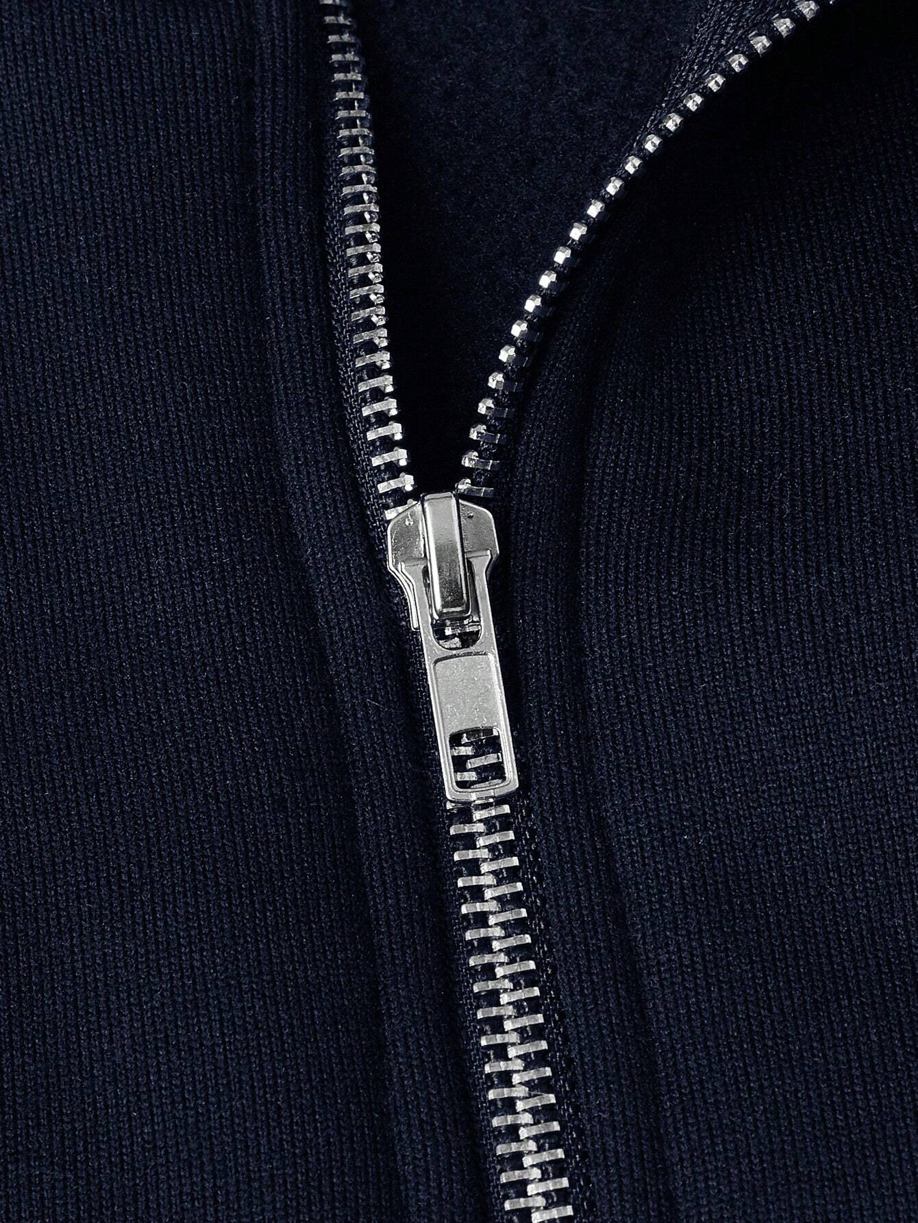 Antonio | Zip-up mit halbem Reißverschluss