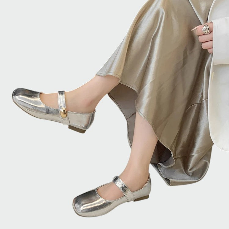 Olivia - Minimalistische Mary Jane Schuhe