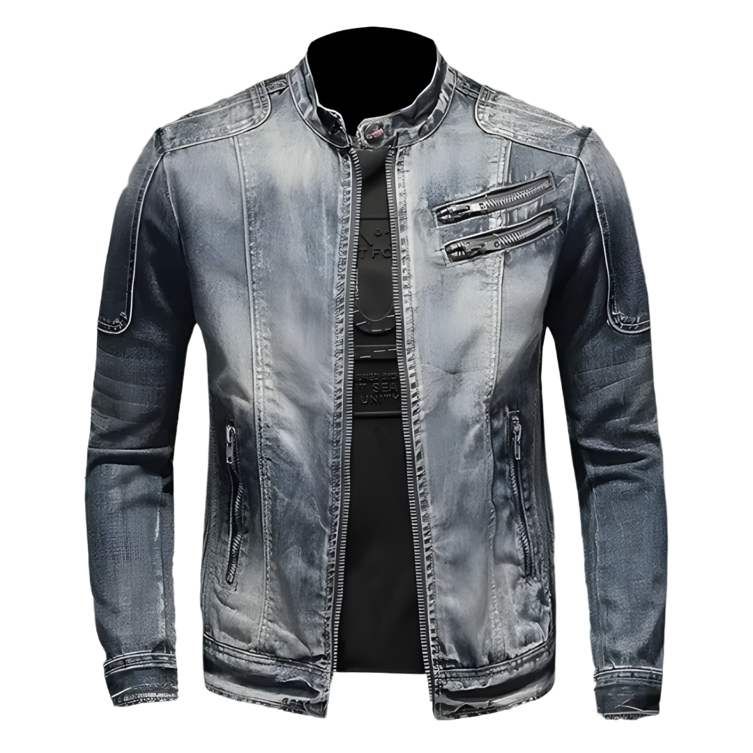 Alessio | Retro Jeansjacke