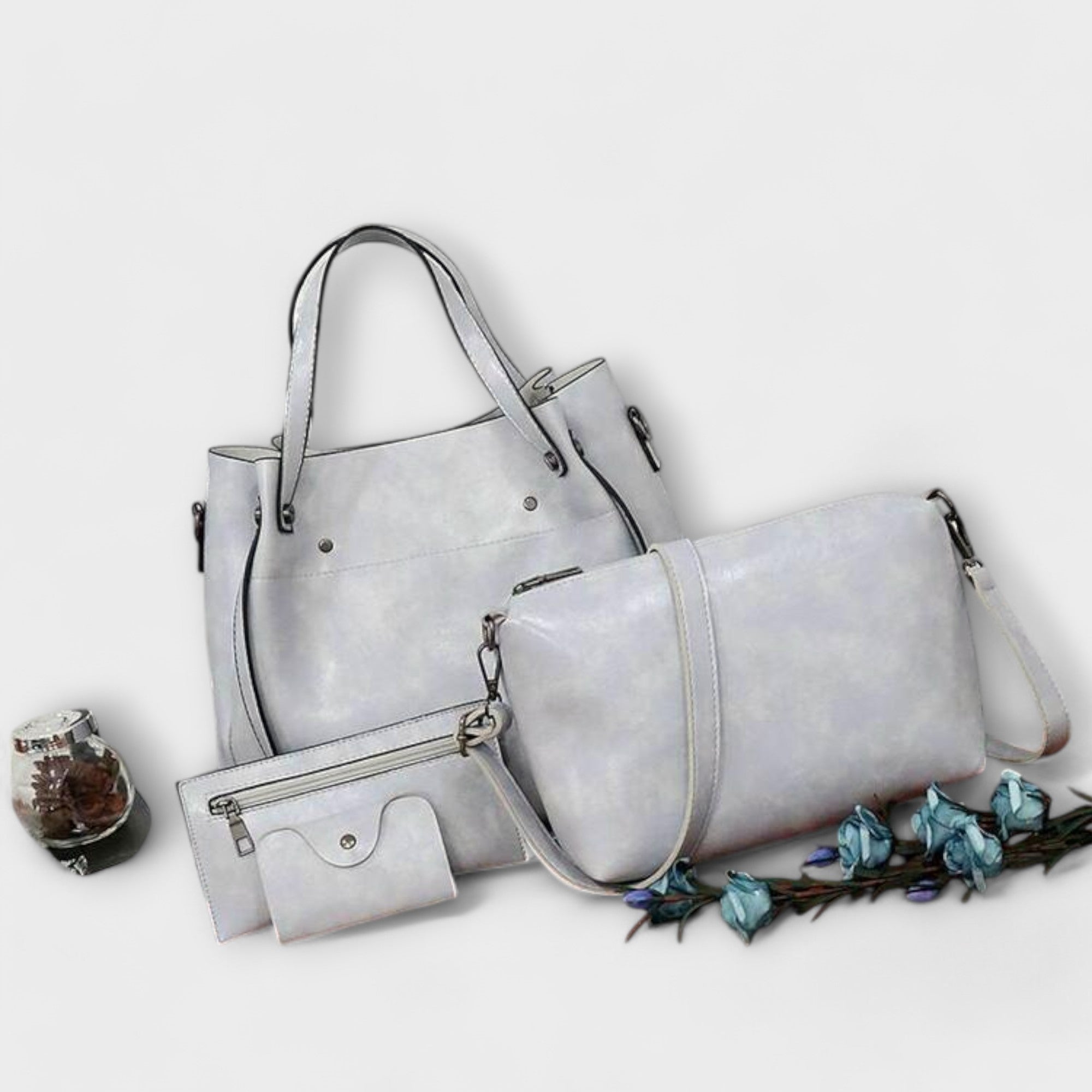 Aurora. - 4-teiliges Vintage-Taschen-Set