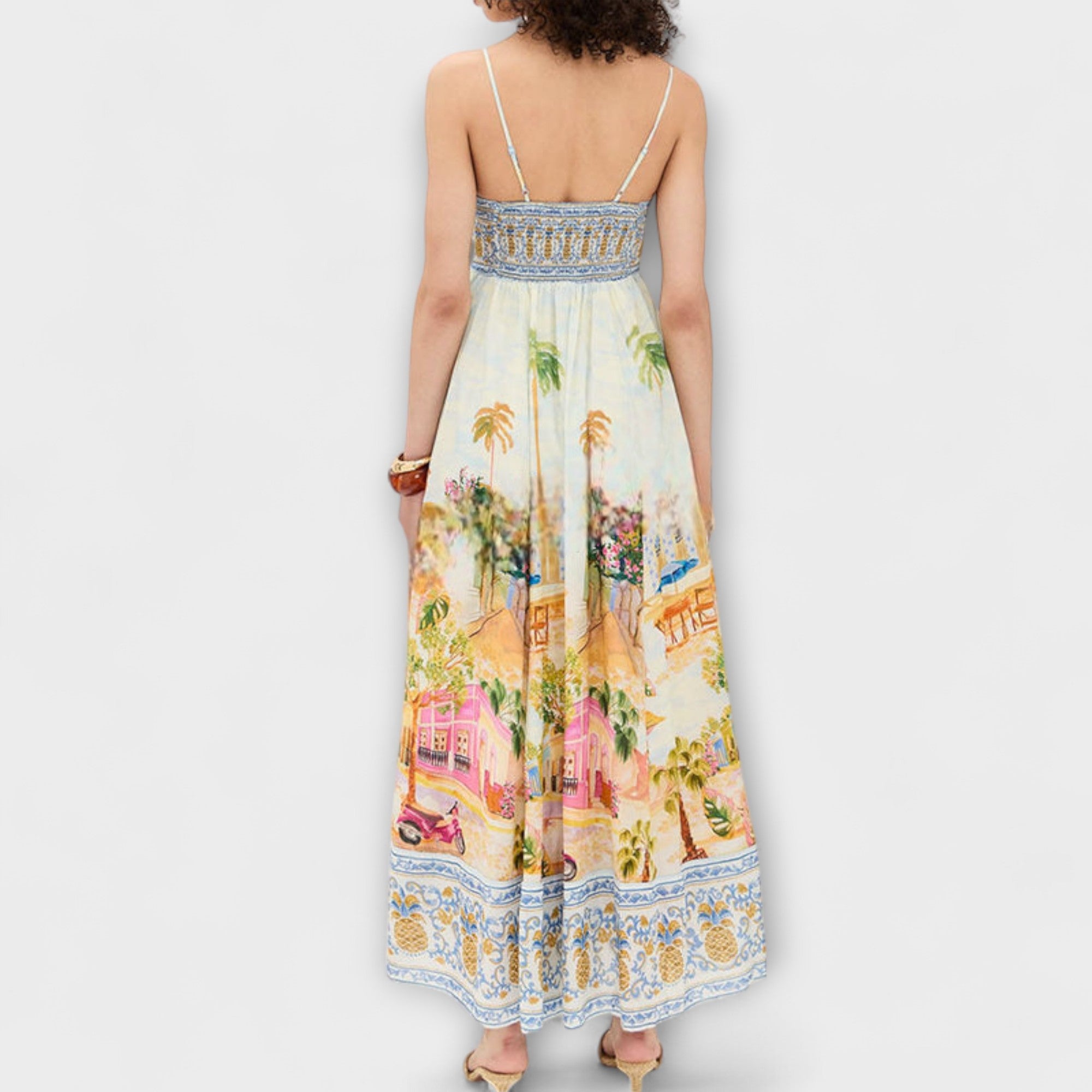 Aurora - Aracati Multicolor Maxikleid
