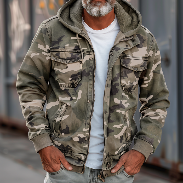 Sami | Jas mit Camouflage-Muster