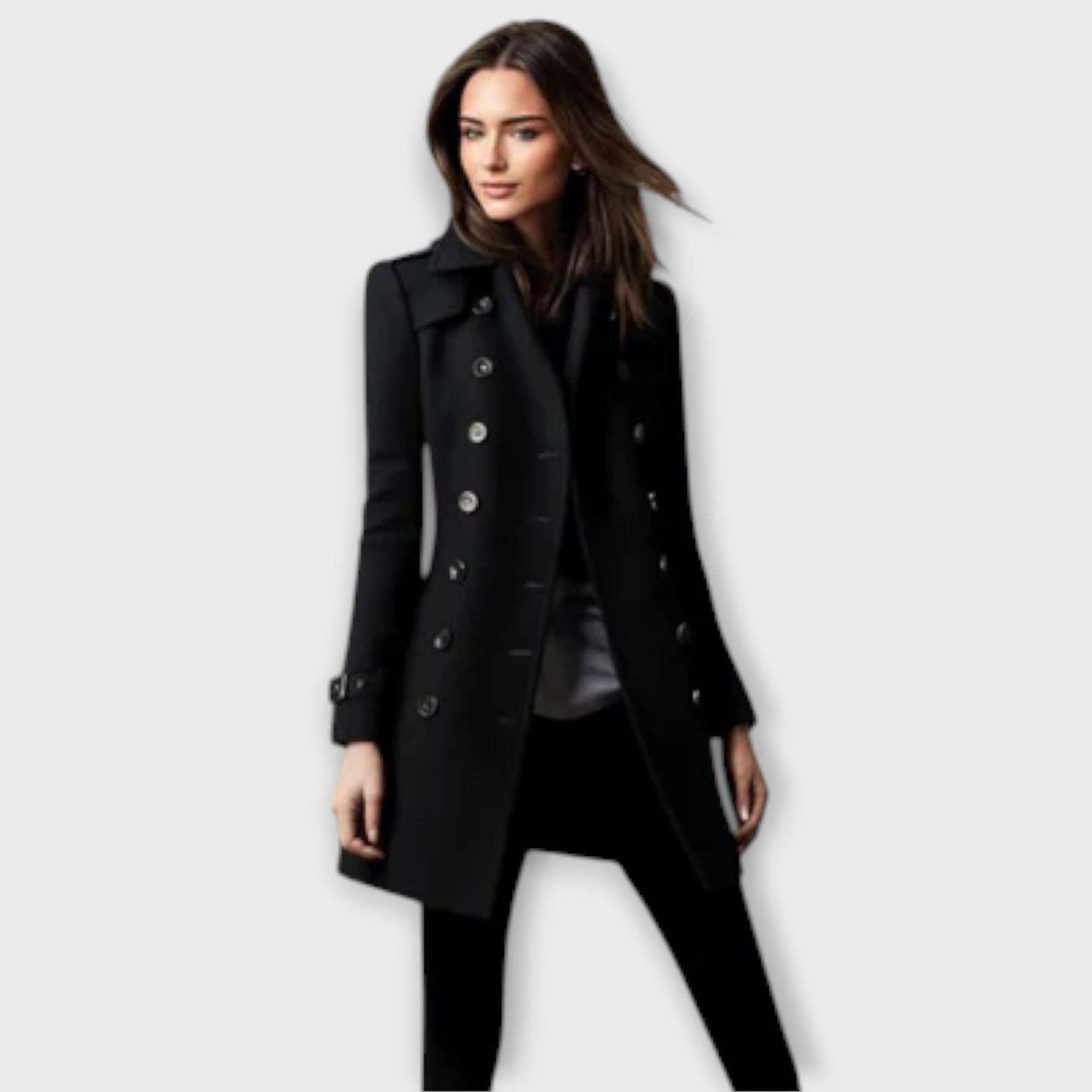 Aurora - Doppelreihiger Trenchcoat