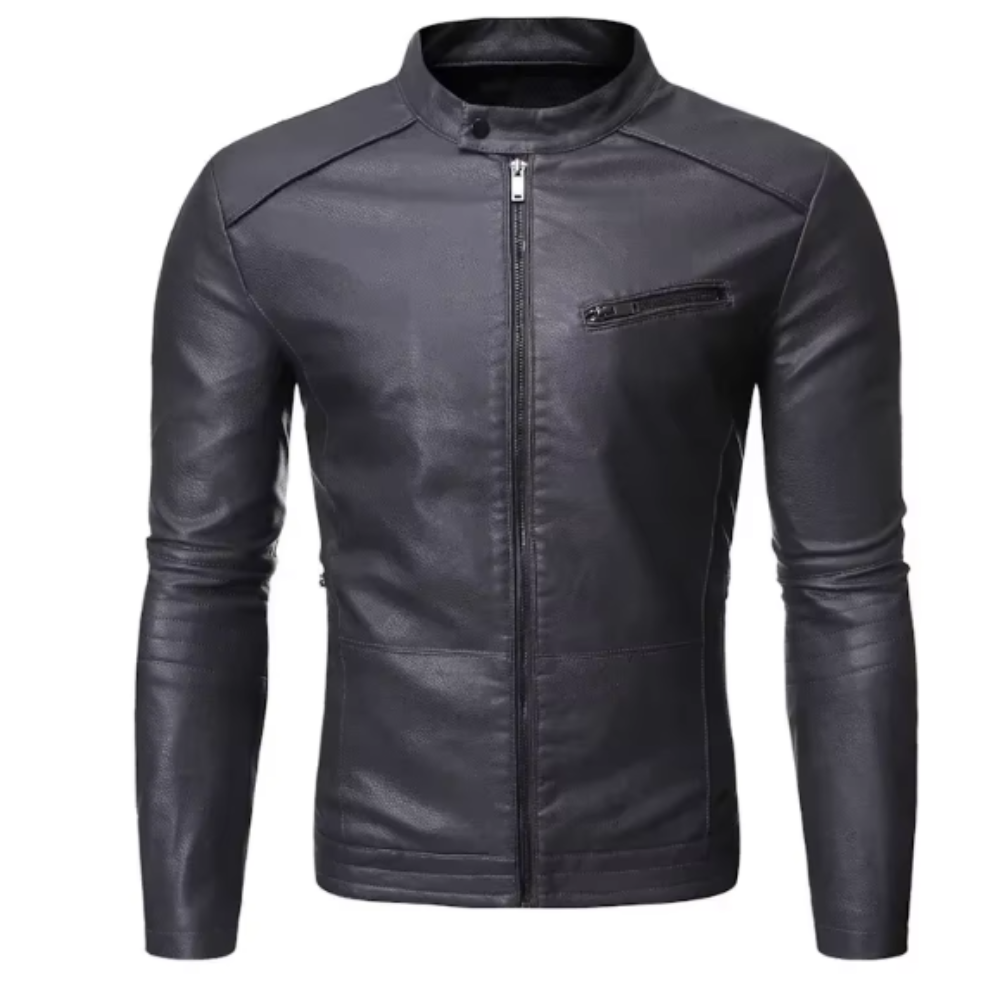 Elegante Lederjacke
