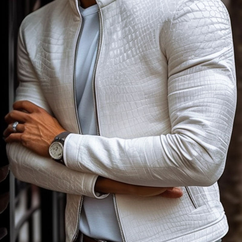 Mason Stone-Tone Lederjacke Letzter Tag 80% Rabatt!