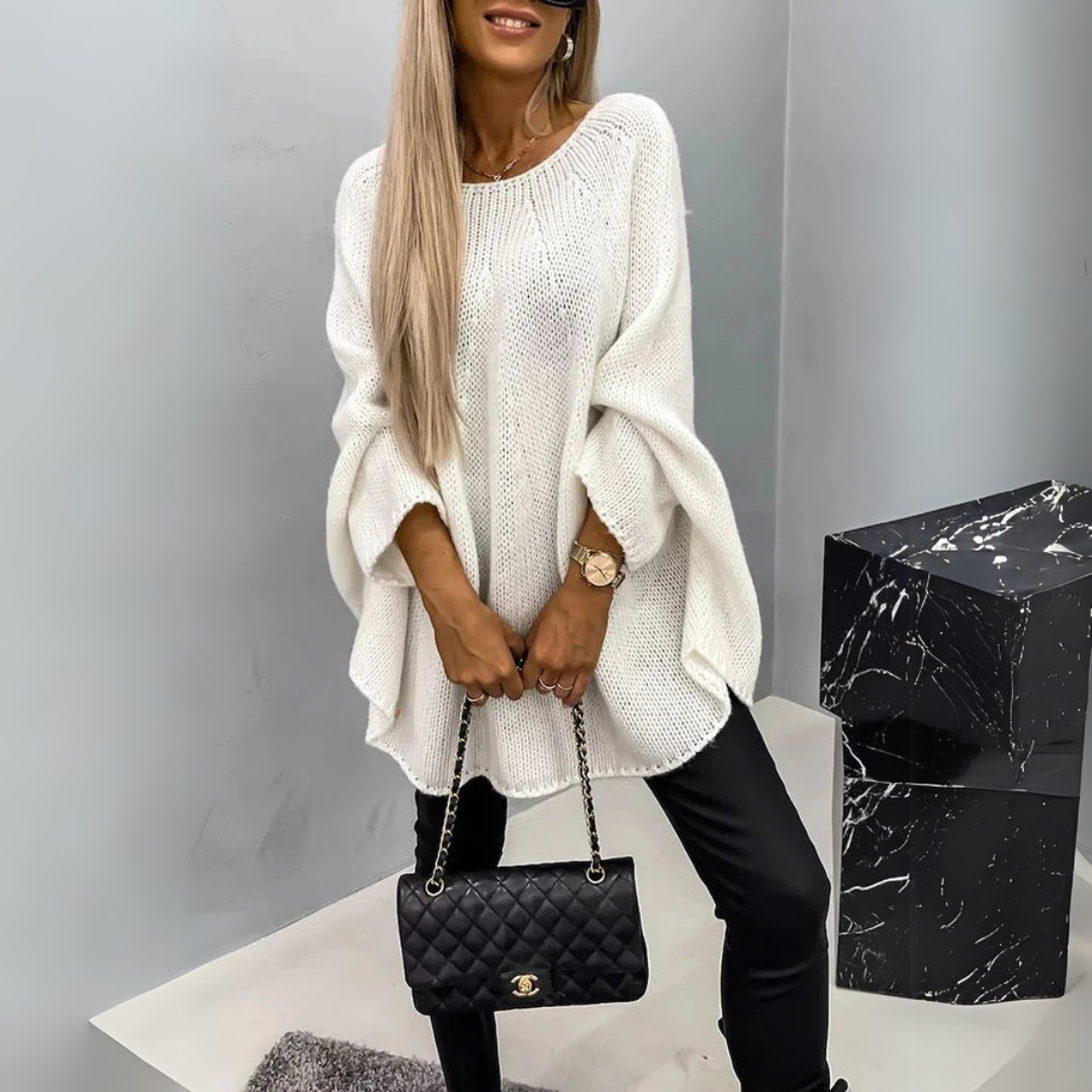 Isabelle | Eleganter Damenpullover mit Rundhals