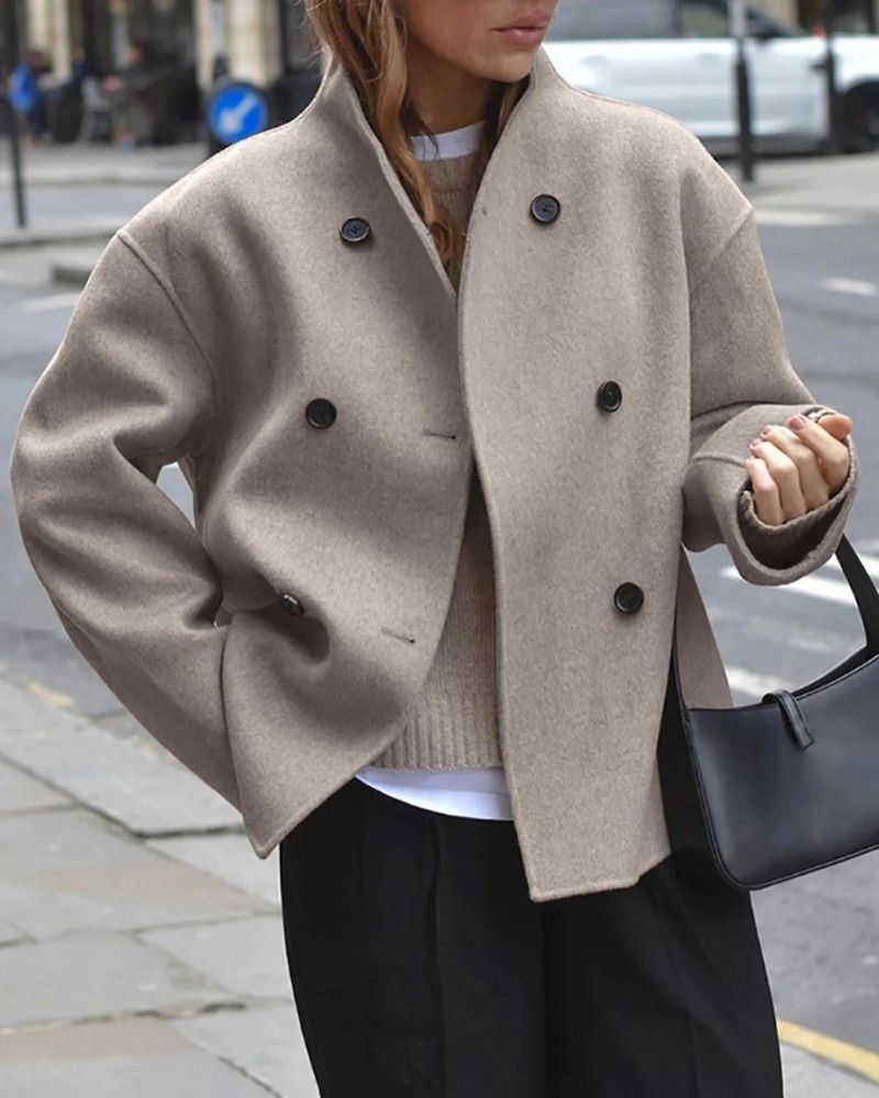 Anaia - Oversized Jacke im Französischen Stil