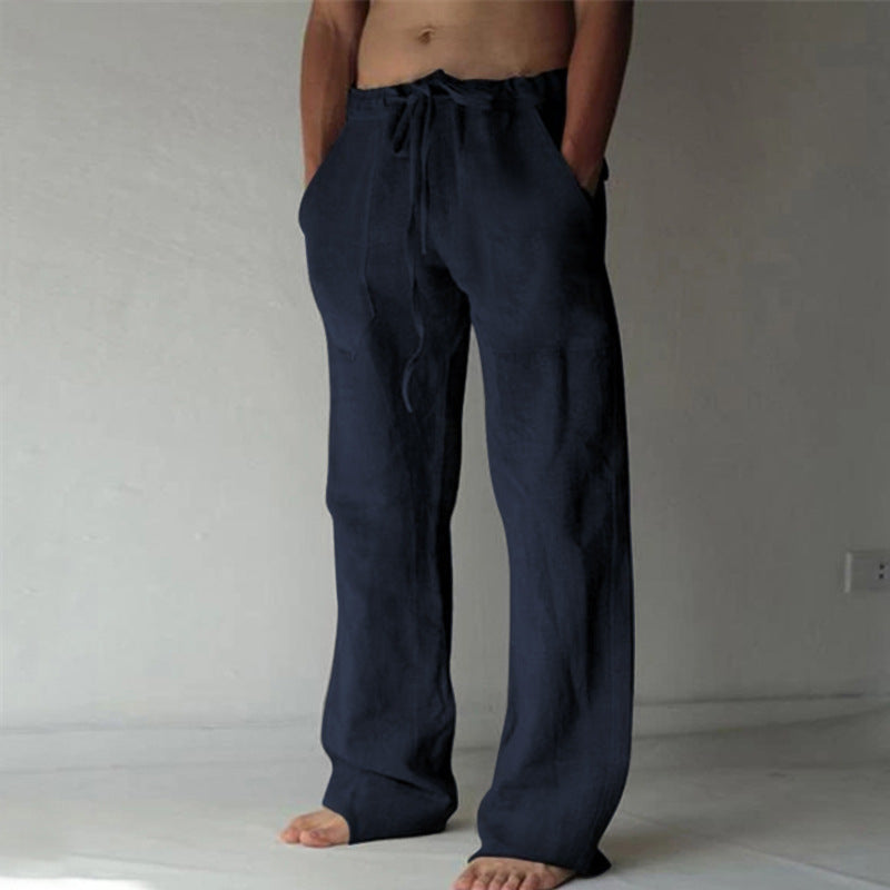 Herren Freizeithose im Japanischen Stil – Locker, Atmungsaktiv & Modern für Alltag und Urlaub
