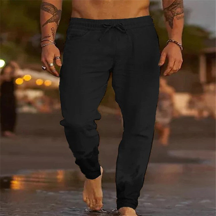 Brett – Lässige Herren Strandhose aus Baumwolle und