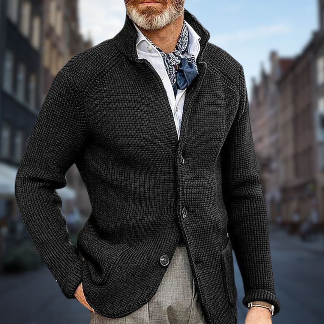Nicolas™ - Weicher und eleganter Herren-Cardigan Letzter Tag 80% Rabatt!