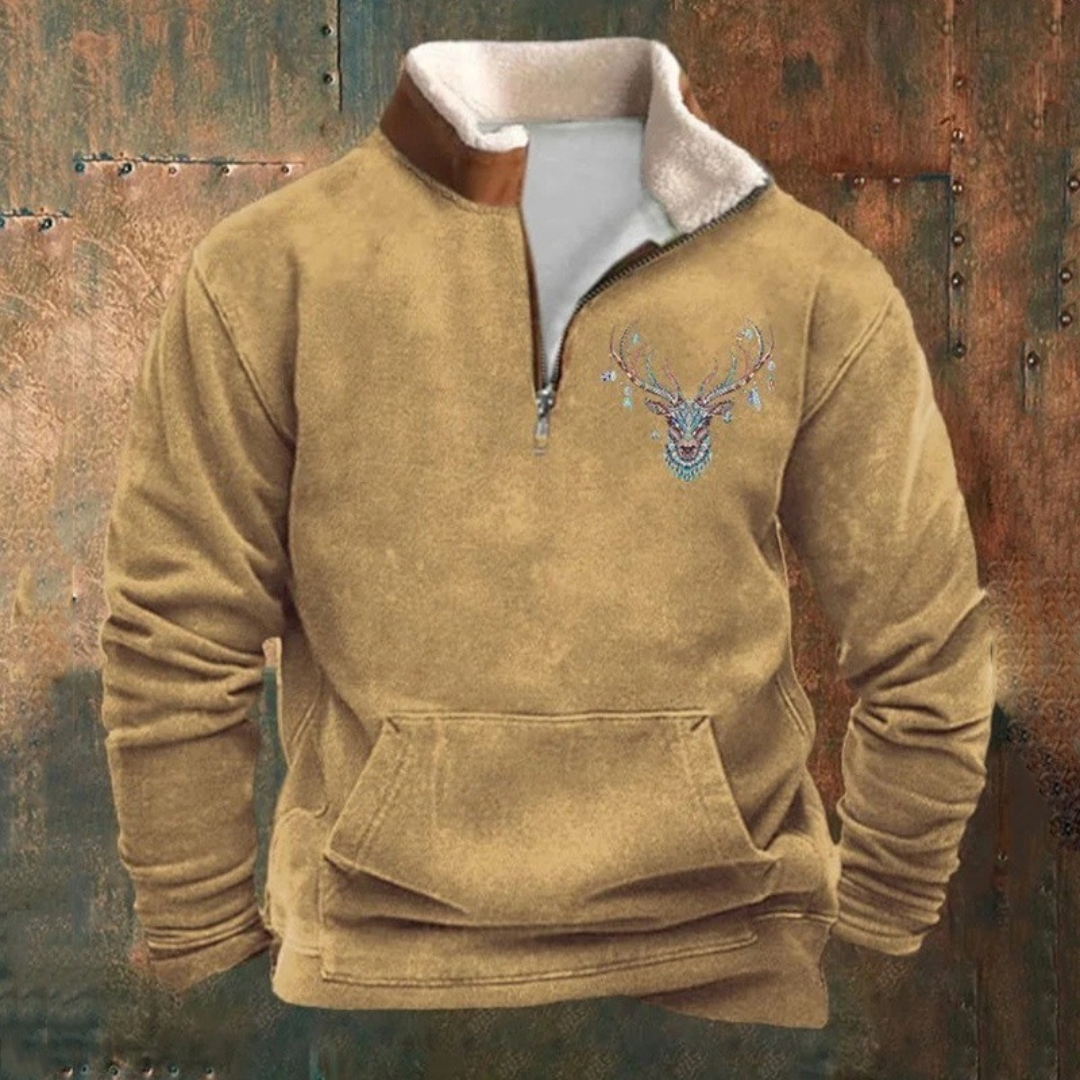 PIERRE™|VIERTELZIP-PULLOVER