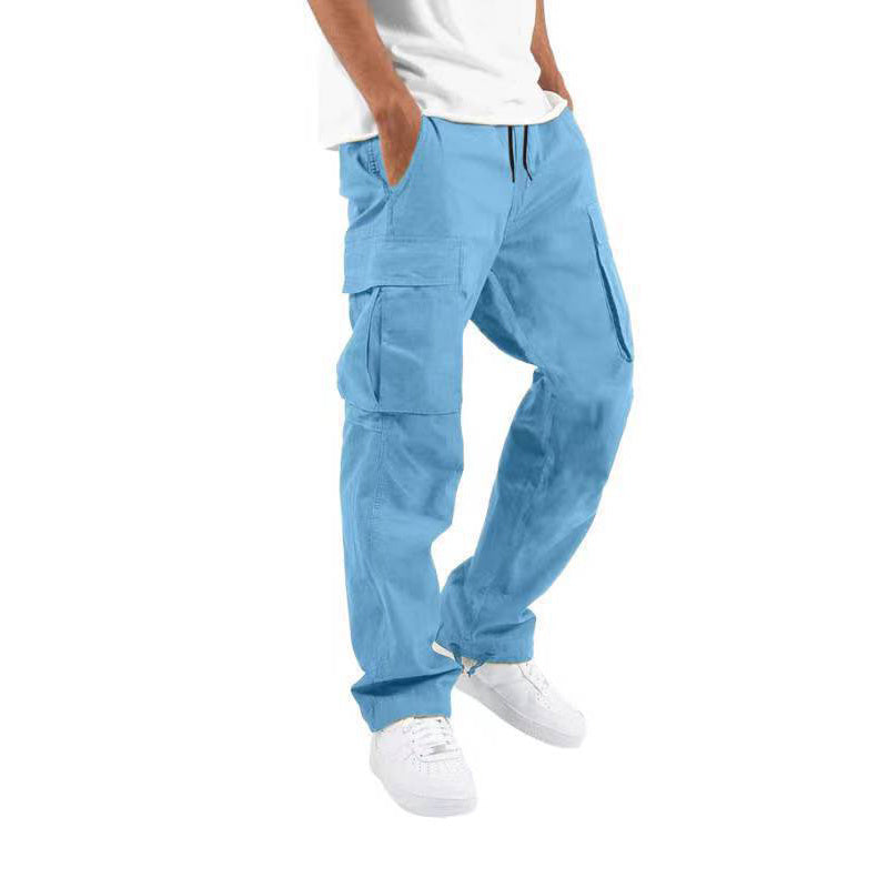 Herren Cargo-Hose mit weitem Schnitt – Freizeit & Utility-Hose