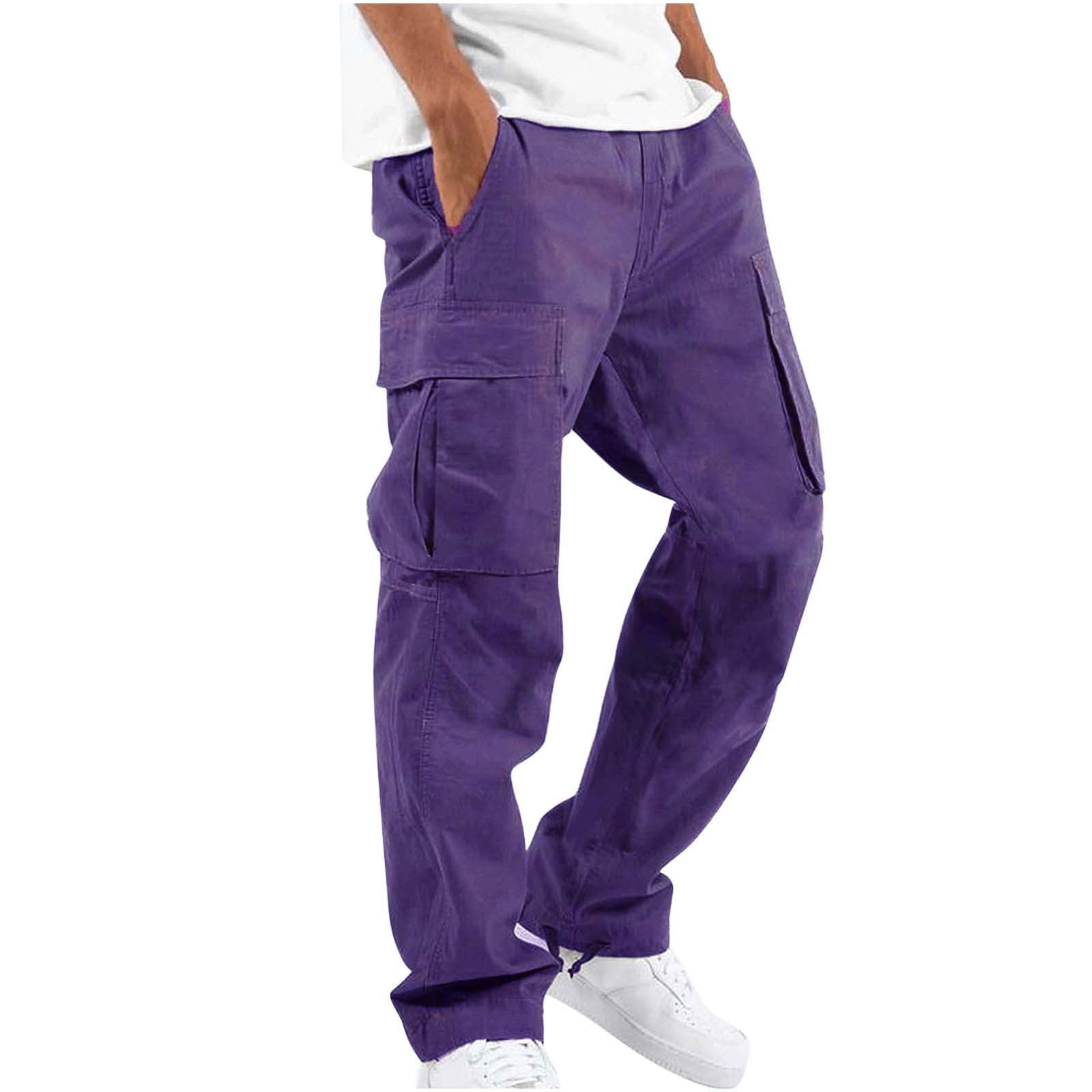 Herren Cargo-Hose mit weitem Schnitt – Freizeit & Utility-Hose