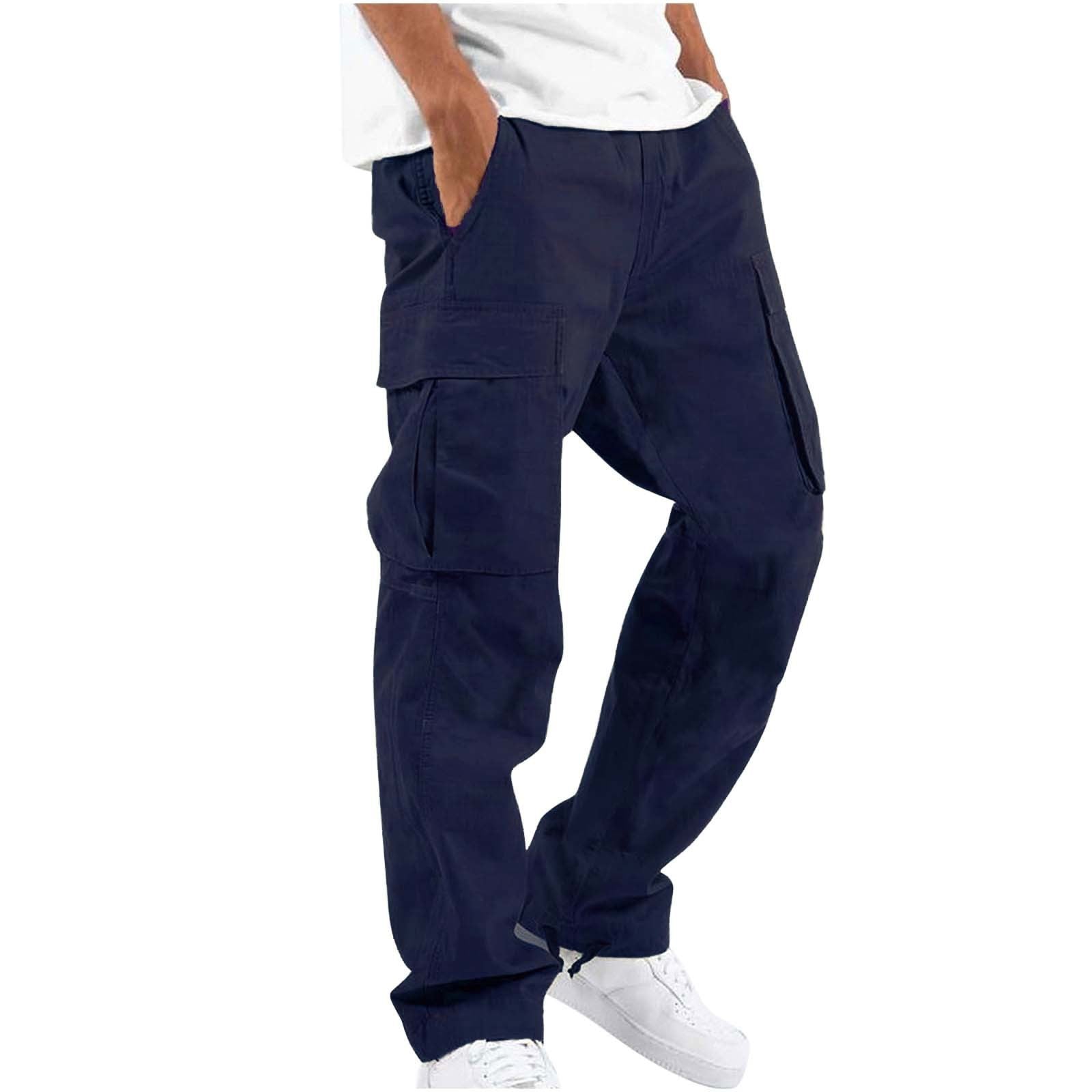 Herren Cargo-Hose mit weitem Schnitt – Freizeit & Utility-Hose