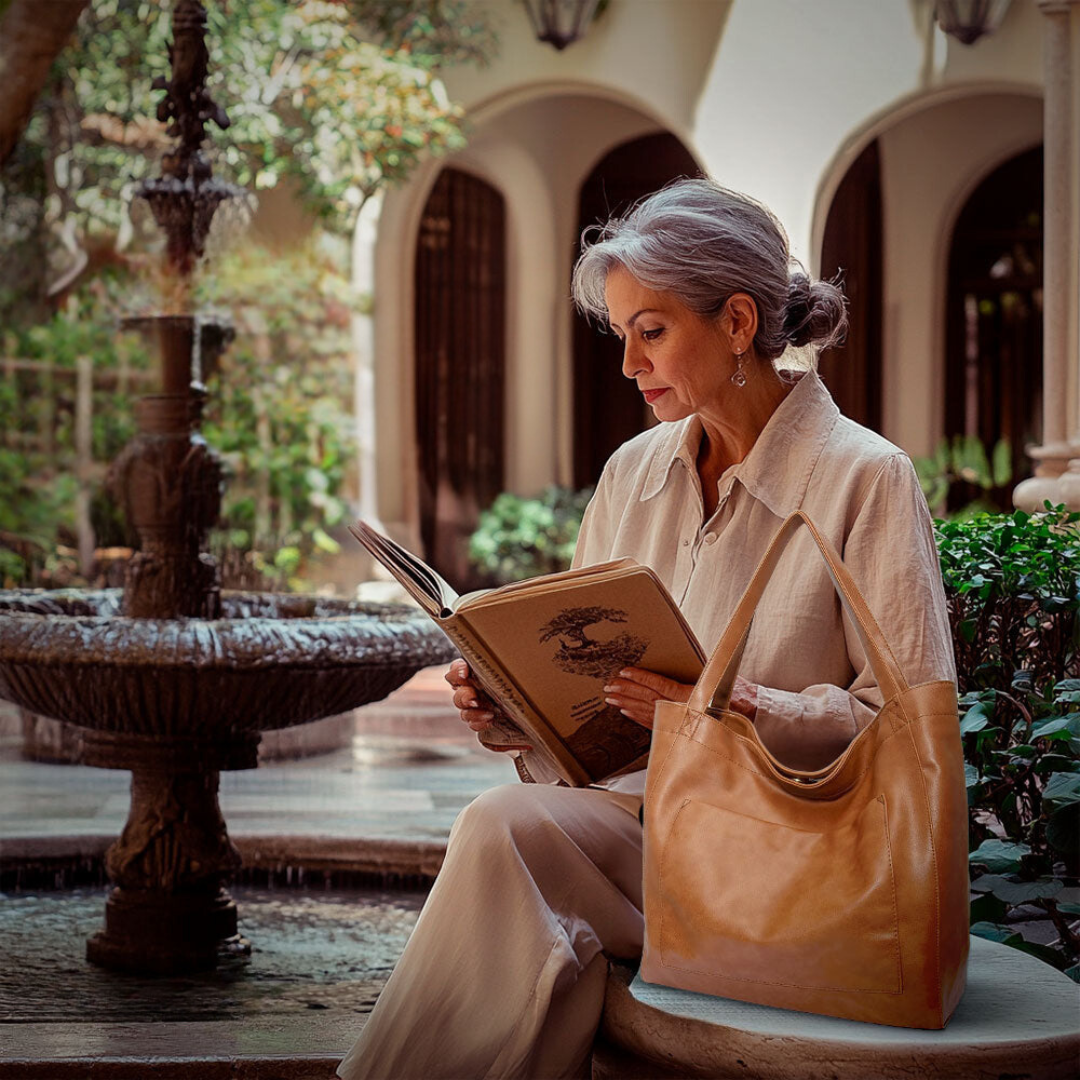 Samantha | Luxuriöse Schultertasche Grandeur