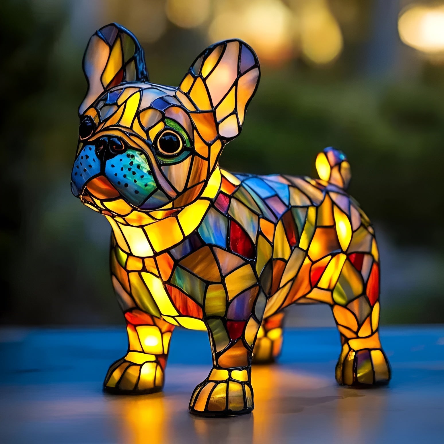 Biscotte – Lampe Strahl des französischen Bulldoggen