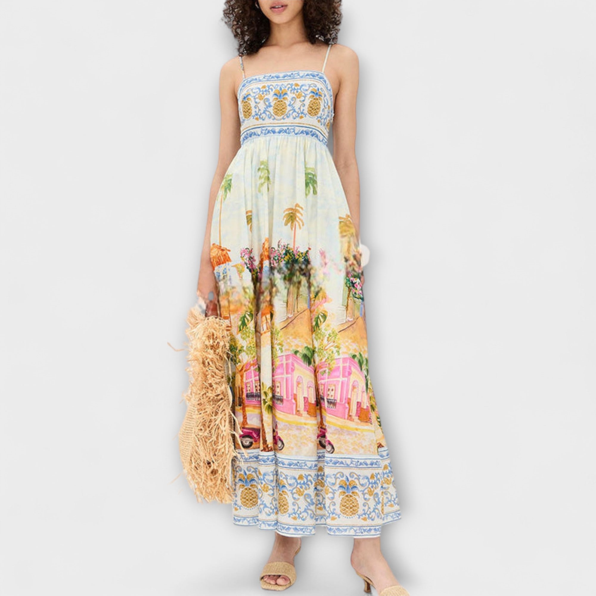 Aurora - Aracati Multicolor Maxikleid