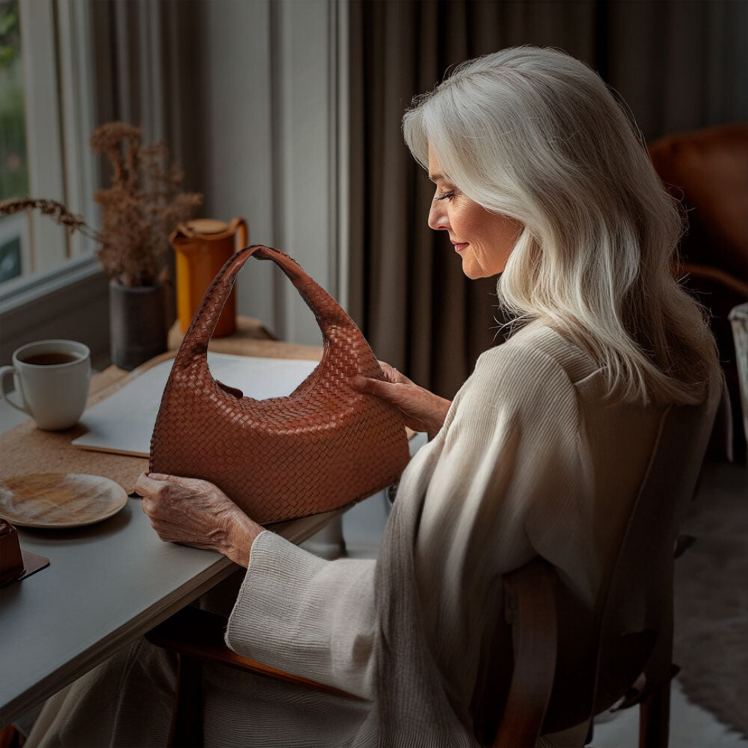 Lydia | Boho Gewebte Tasche