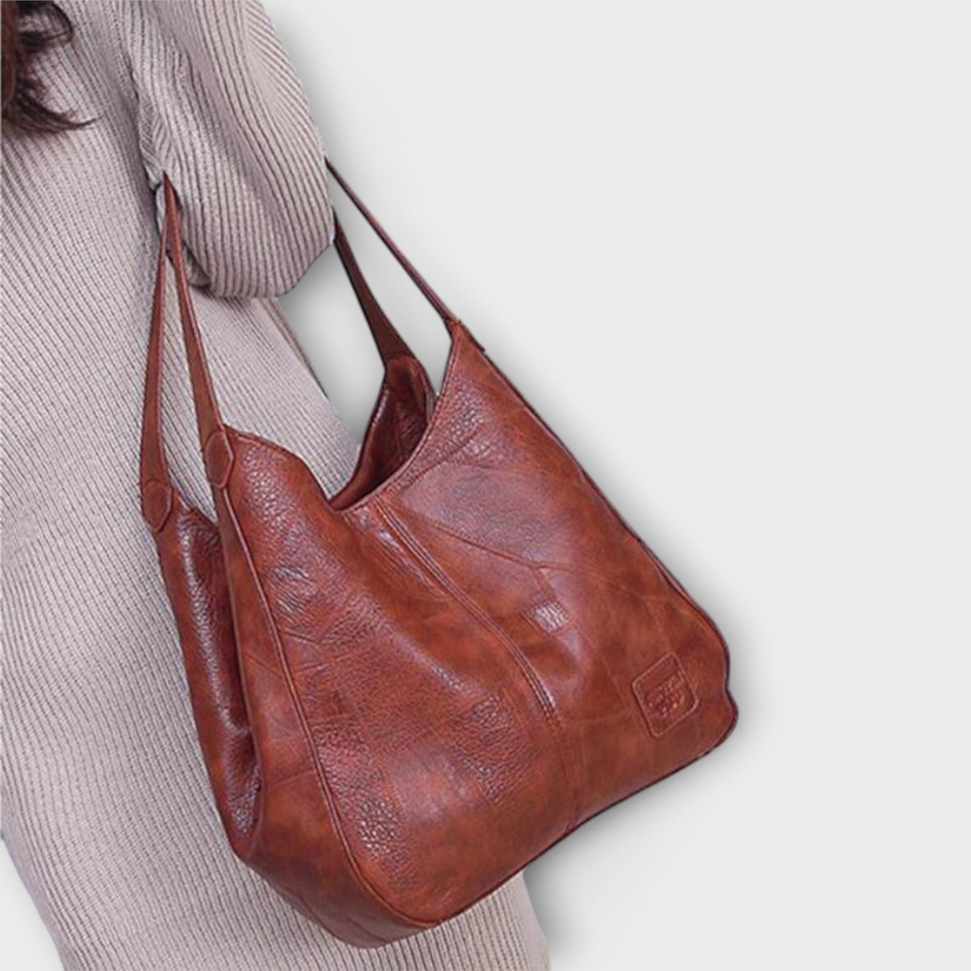 Aurora. - Vintage-Ledertasche