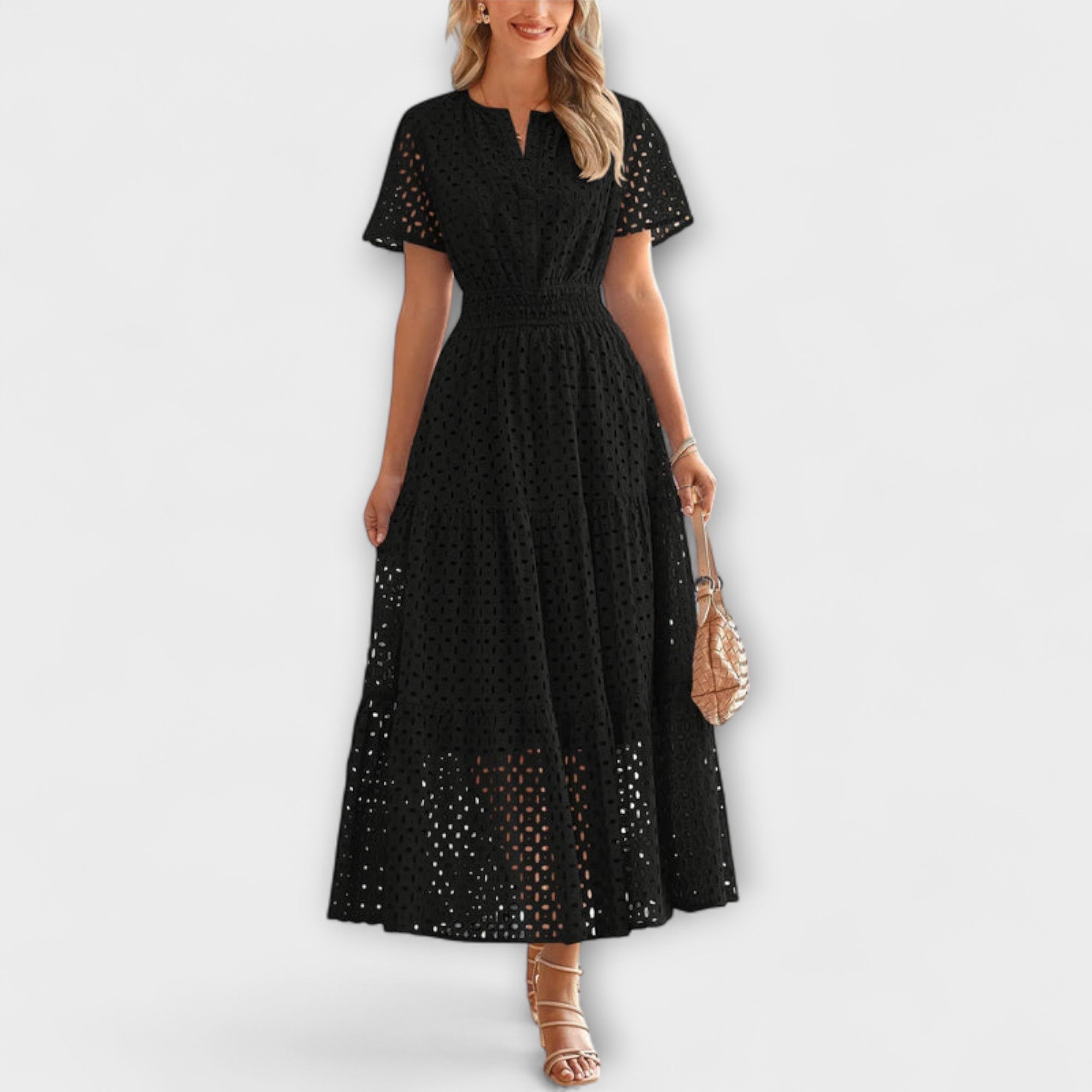 Aurora - Elegantes Spitzen-Sommerkleid
