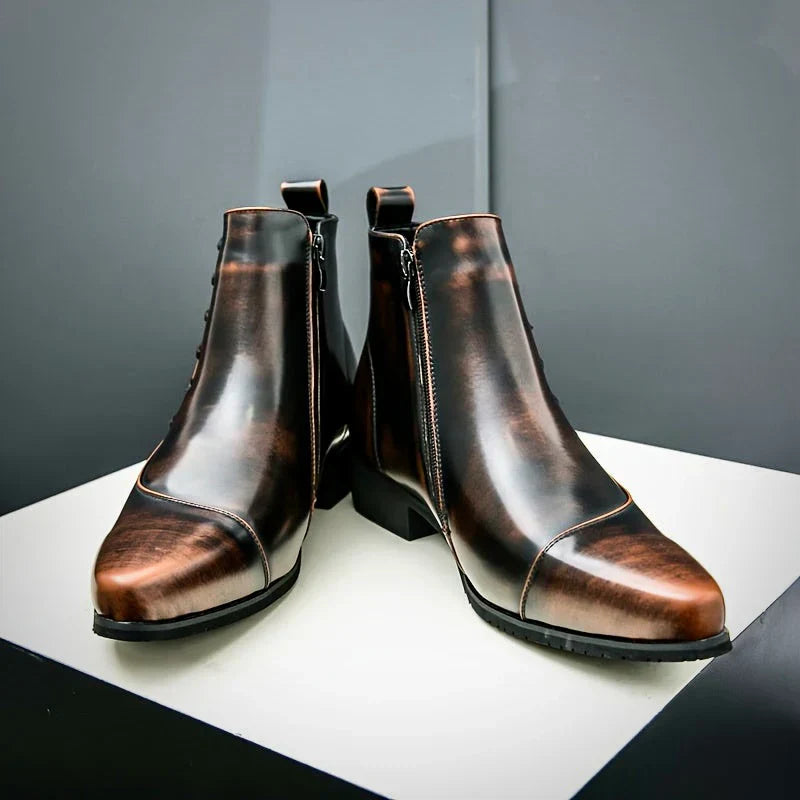 Samuel Thatcher Leder-Dressstiefel