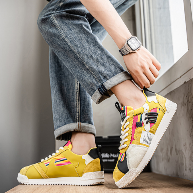 Retro-Sneaker Ultra Bequem