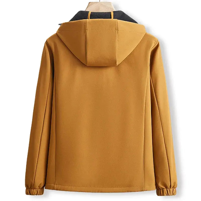 Herren Bomberjacke mit Kapuze Elegant