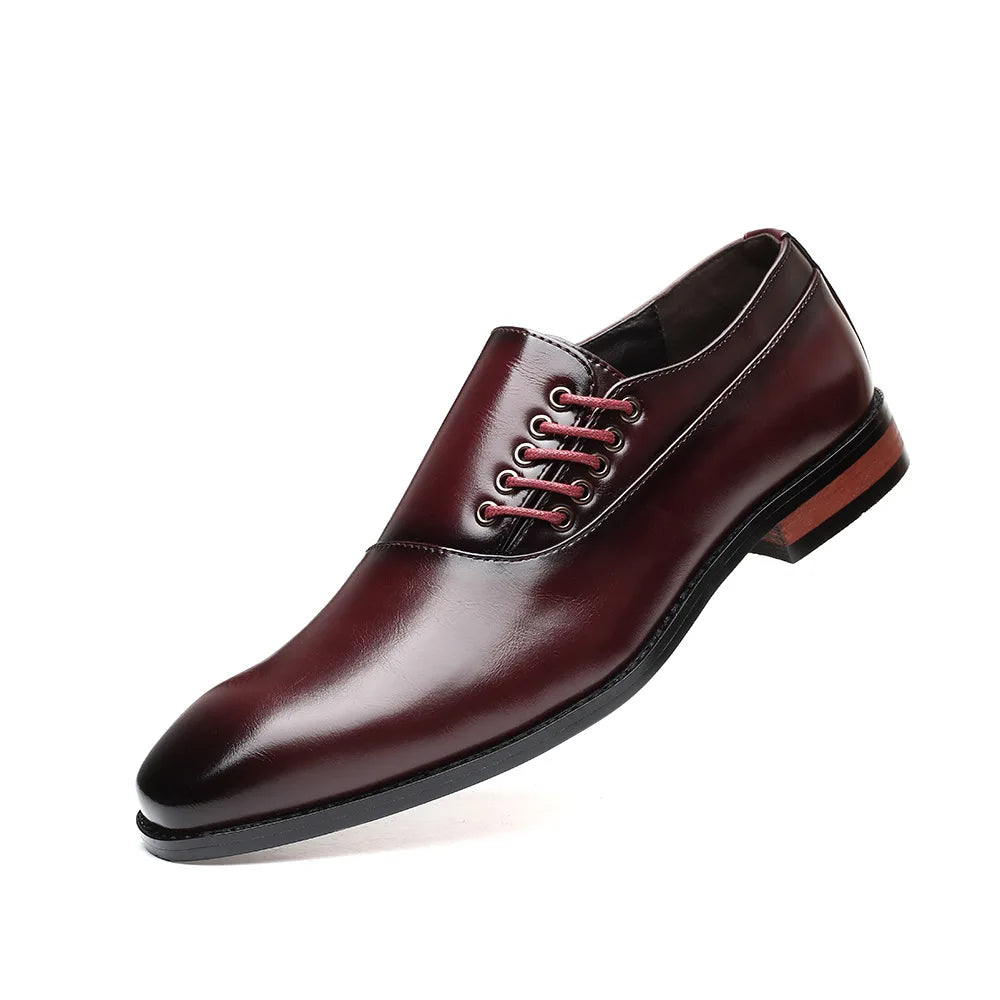 Bertolini Echtleder Oxford Schuhe