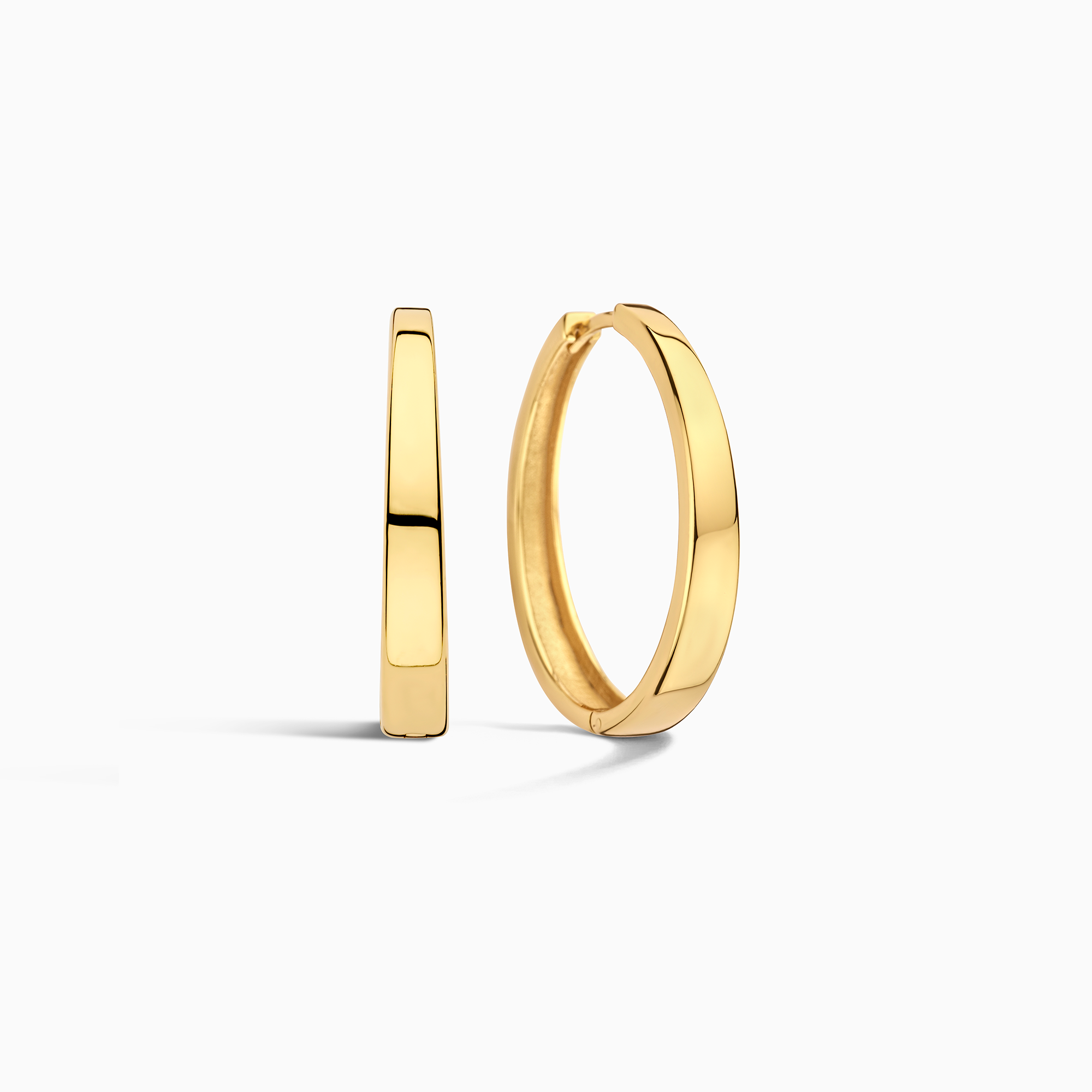 Orecchini a cerchio Gia Statement | Gold