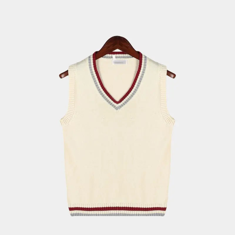 Ärmelloser Pullover für Herren