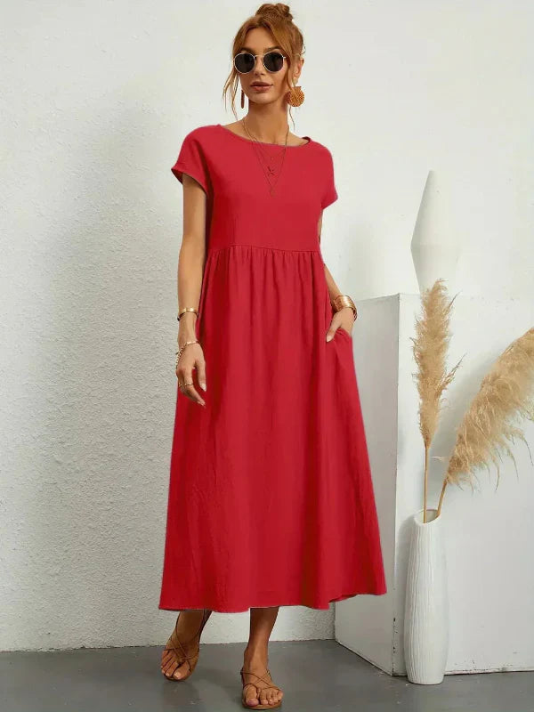 Nerith | Weiches Baumwollkleid