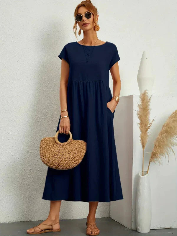 Nerith | Weiches Baumwollkleid