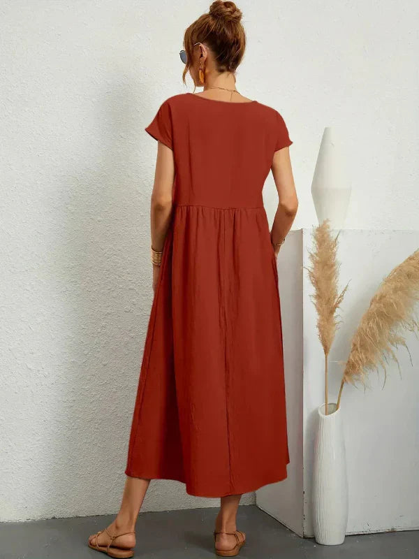 Nerith | Weiches Baumwollkleid