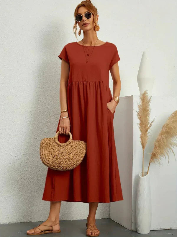 Nerith | Weiches Baumwollkleid