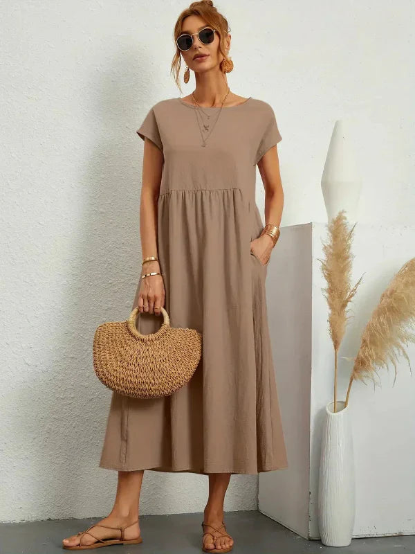 Nerith | Weiches Baumwollkleid