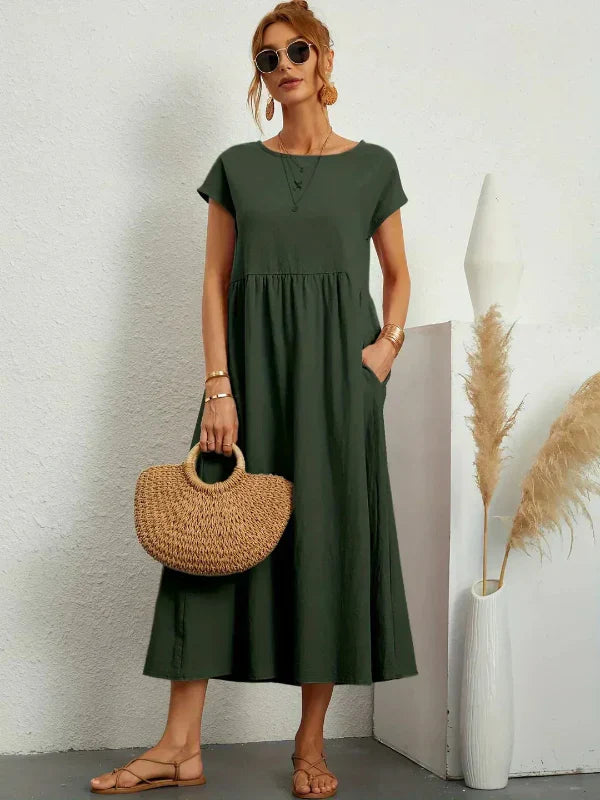 Nerith | Weiches Baumwollkleid