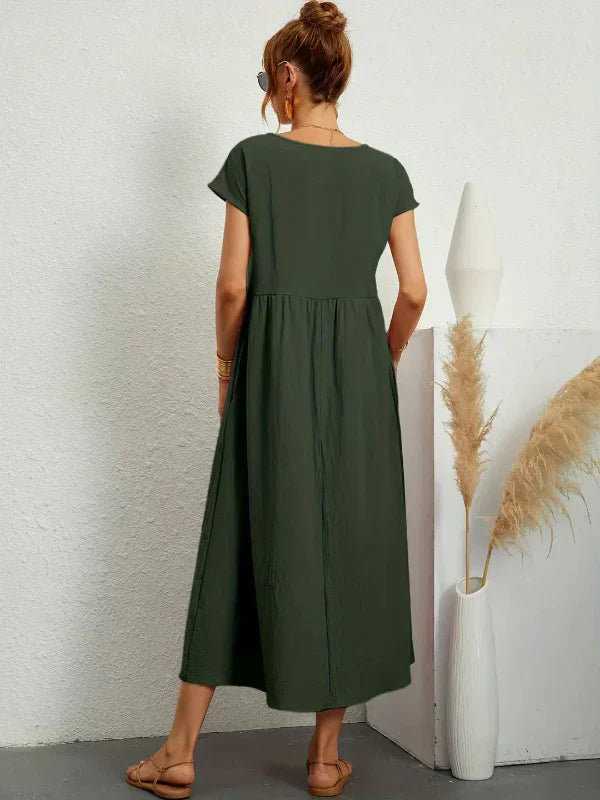 Nerith | Weiches Baumwollkleid