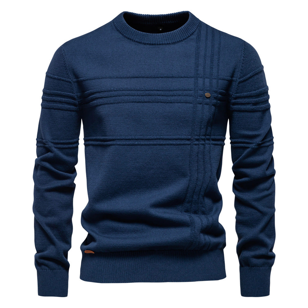 MIKA MÜNCHEN | ELEGANTER PULLOVER FÜR HERREN GESTRICKT