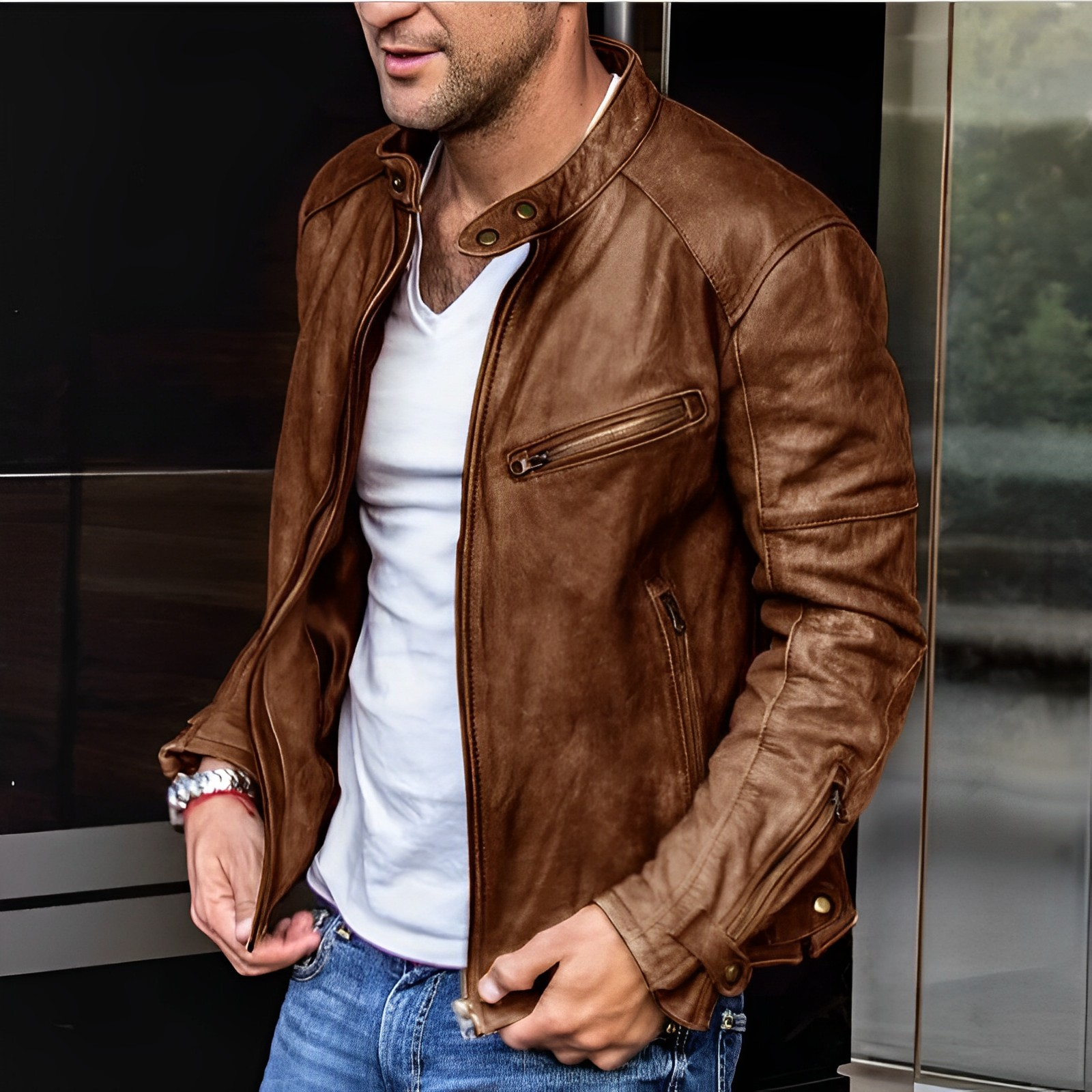 Reißverschlussjacke für Herren