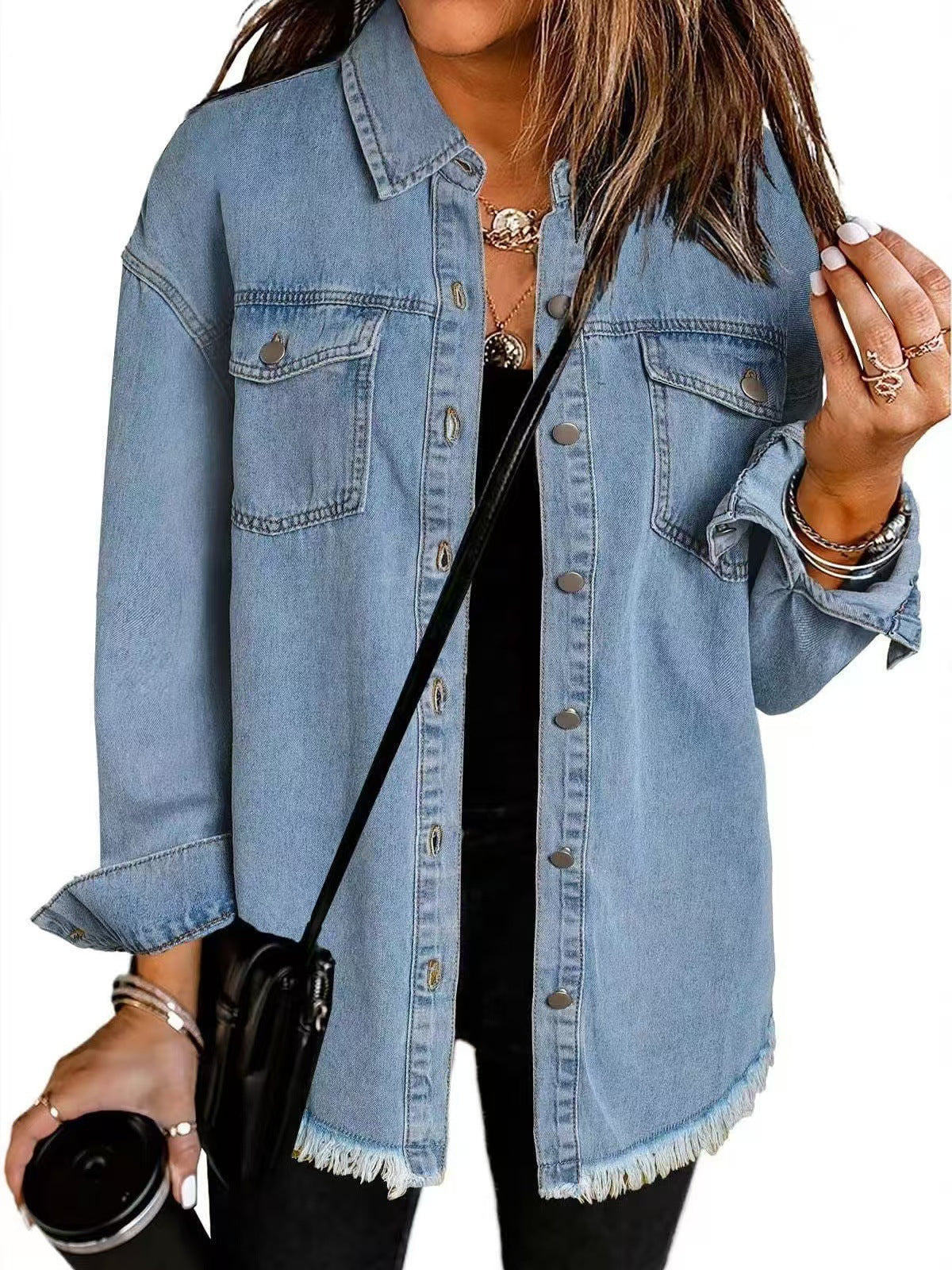 Giselle - Zeitlose Denim-Jacke im klassischen Stil