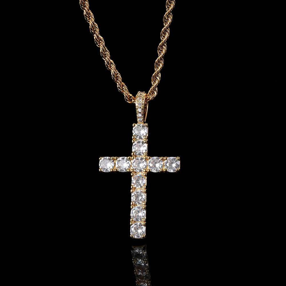 Kette mit Kreuz | Gold