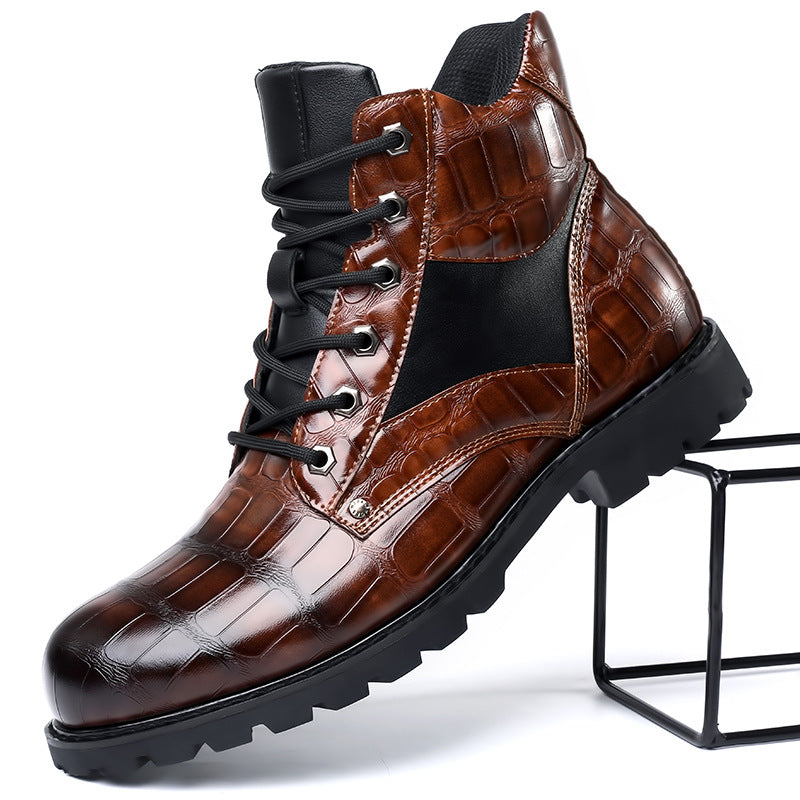 Rendell™ | Krokolederstiefel