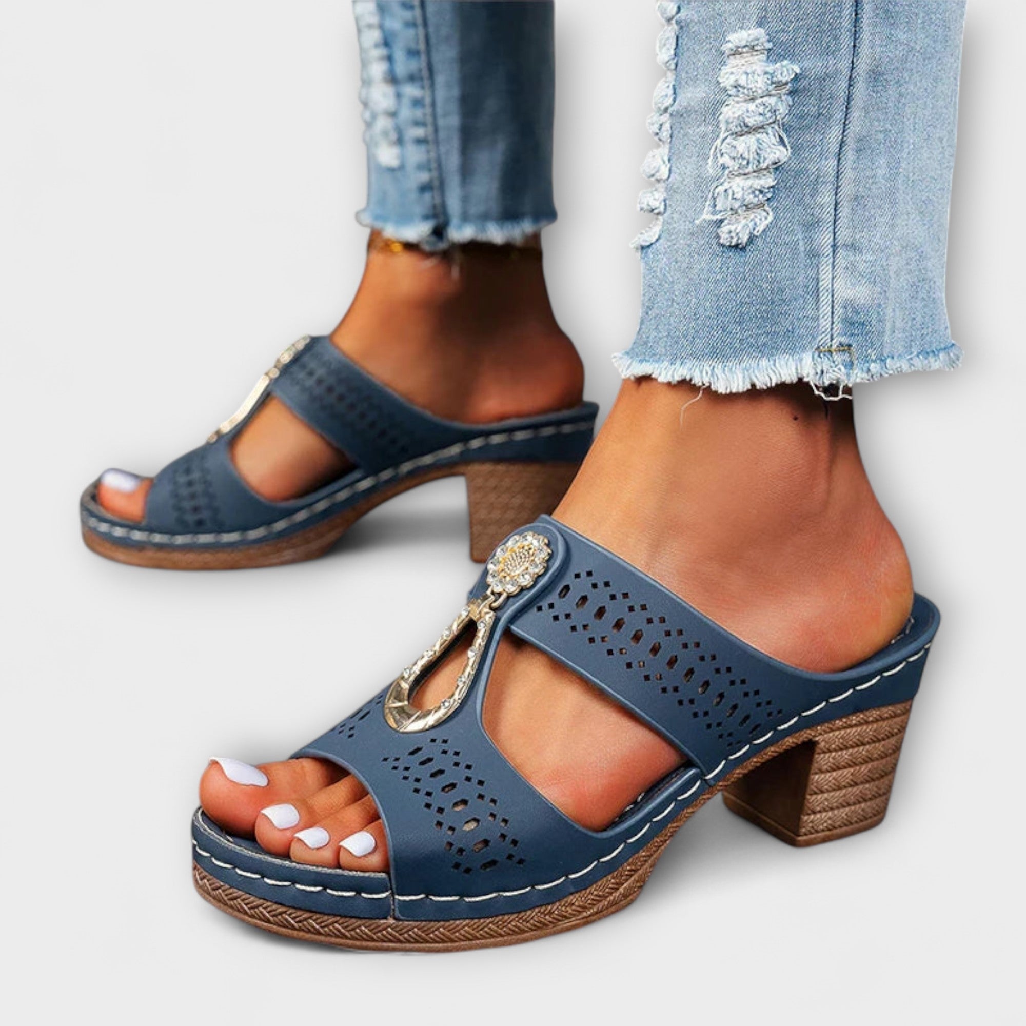 Aurora - Stilvolle und Bequeme Orthopädische Sandalen