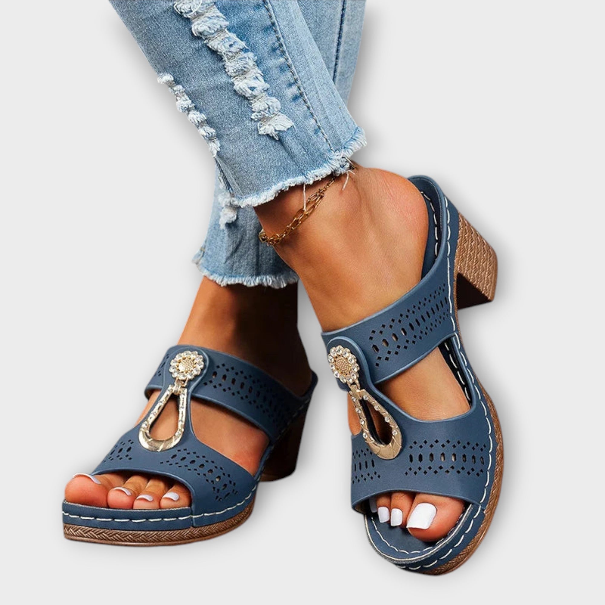 Aurora - Stilvolle und Bequeme Orthopädische Sandalen