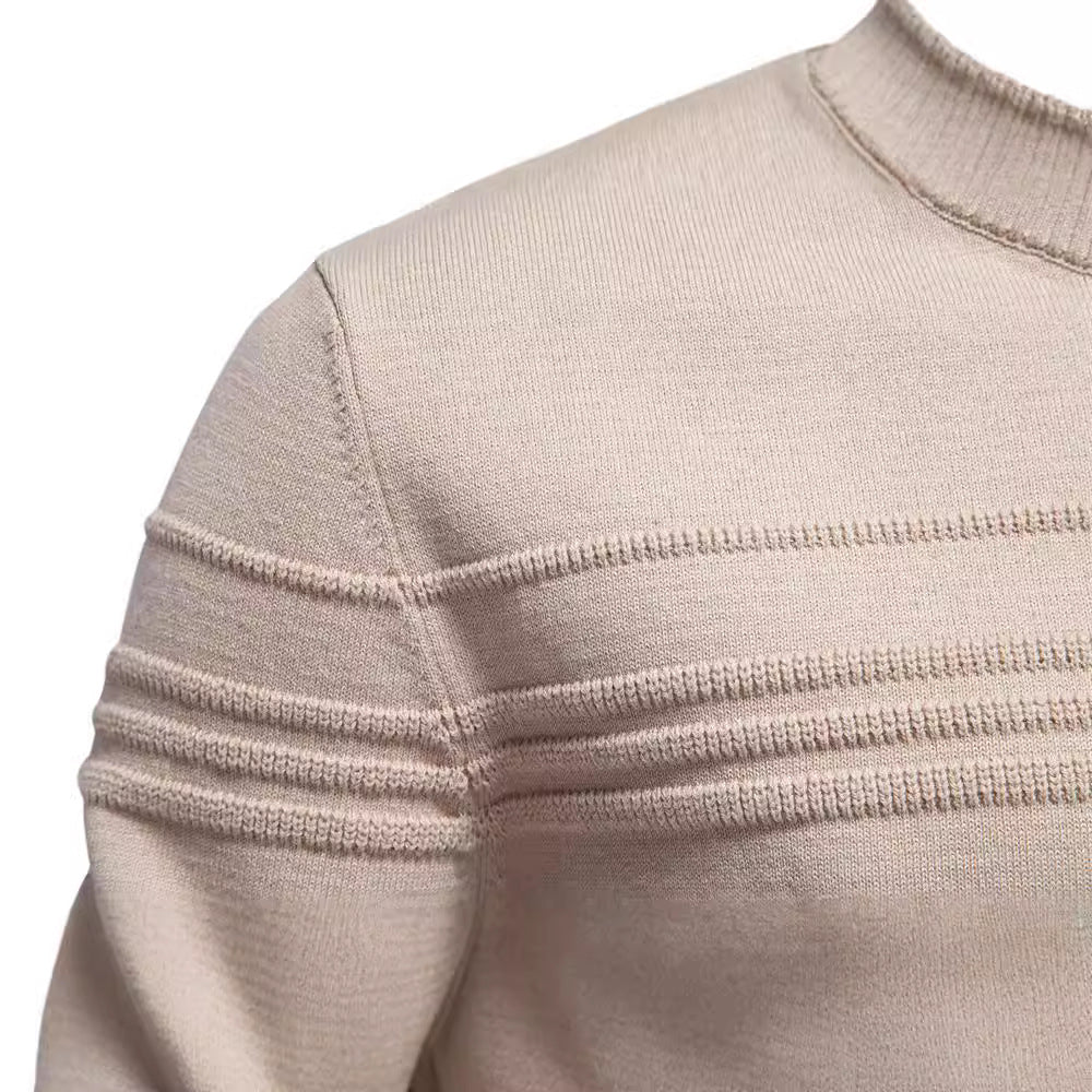 MIKA MÜNCHEN | ELEGANTER PULLOVER FÜR HERREN GESTRICKT