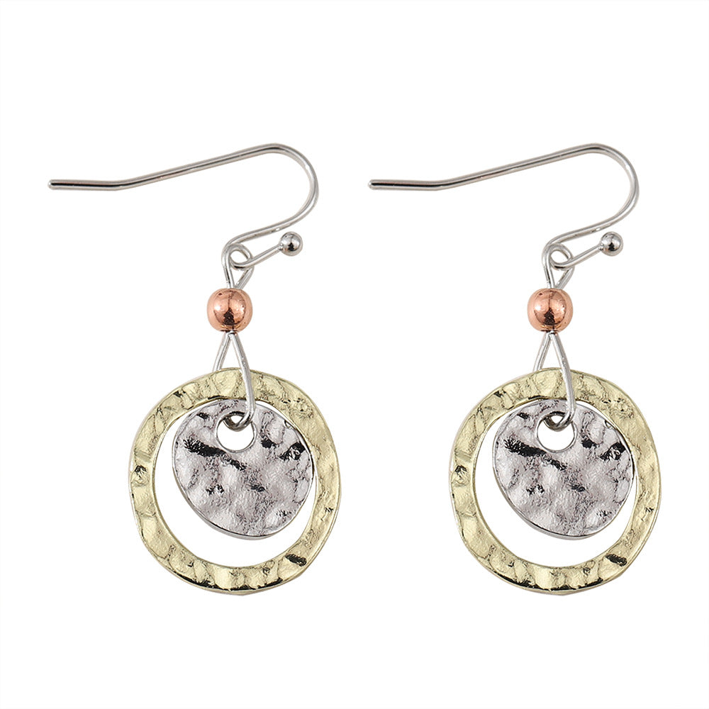 Antike Gold und Silber Hoop Rings