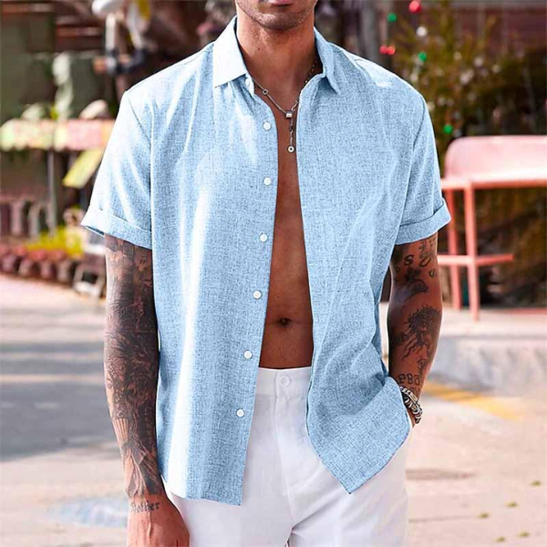 Button-up-Hemd für Herren
