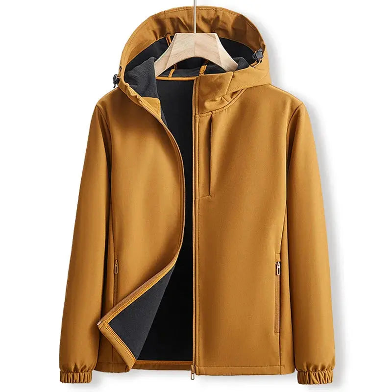 Herren Bomberjacke mit Kapuze Elegant