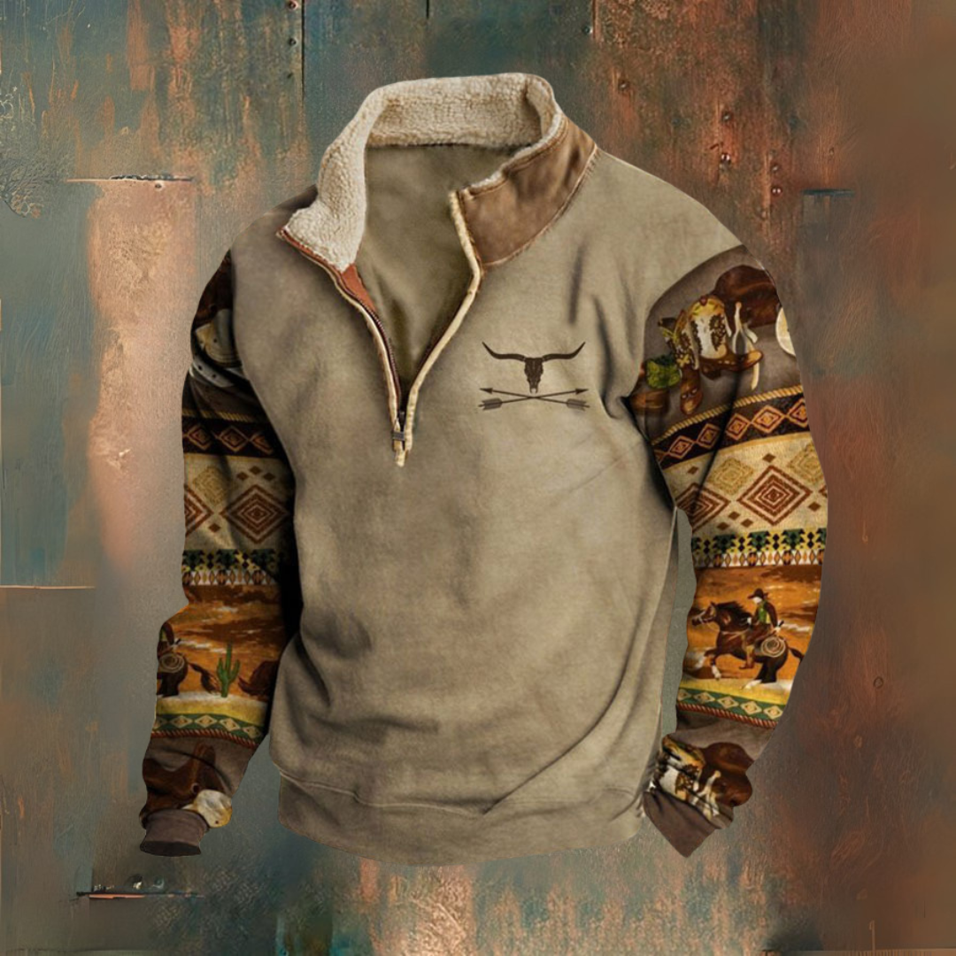 RODEO — Herbst-Winter Halbzip-Jacke